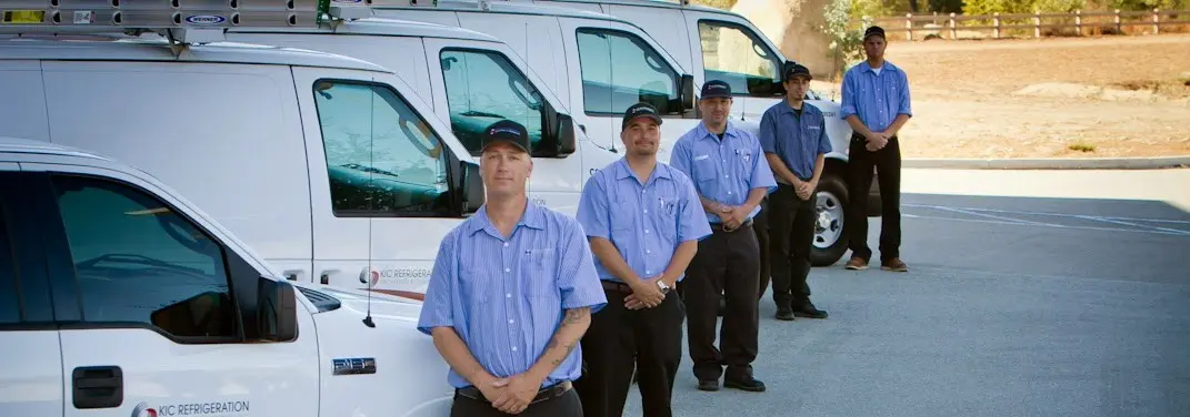 KIC Refrigeration crew ready for Mini Split Repair jobs across Fairview Shores